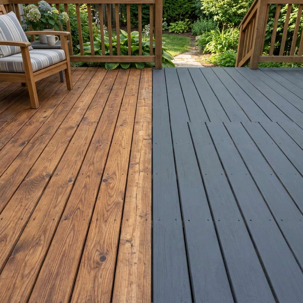 Solid Stain vs Semi-Transparent: The Cedar Deck Edition