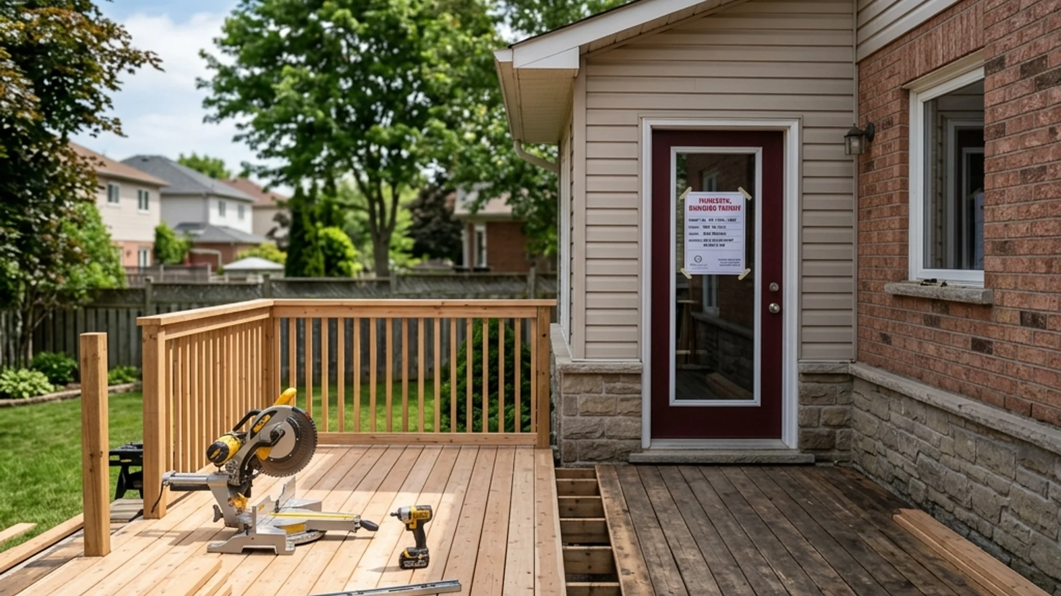 Deck Permits in Toronto & the GTA: When Restoration Triggers One