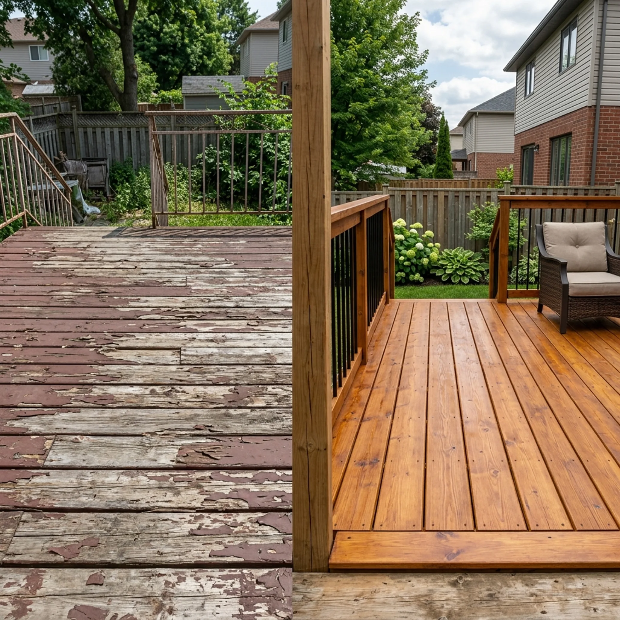 Stain vs Paint for Your Deck: Which Is Right in Toronto's Climate?