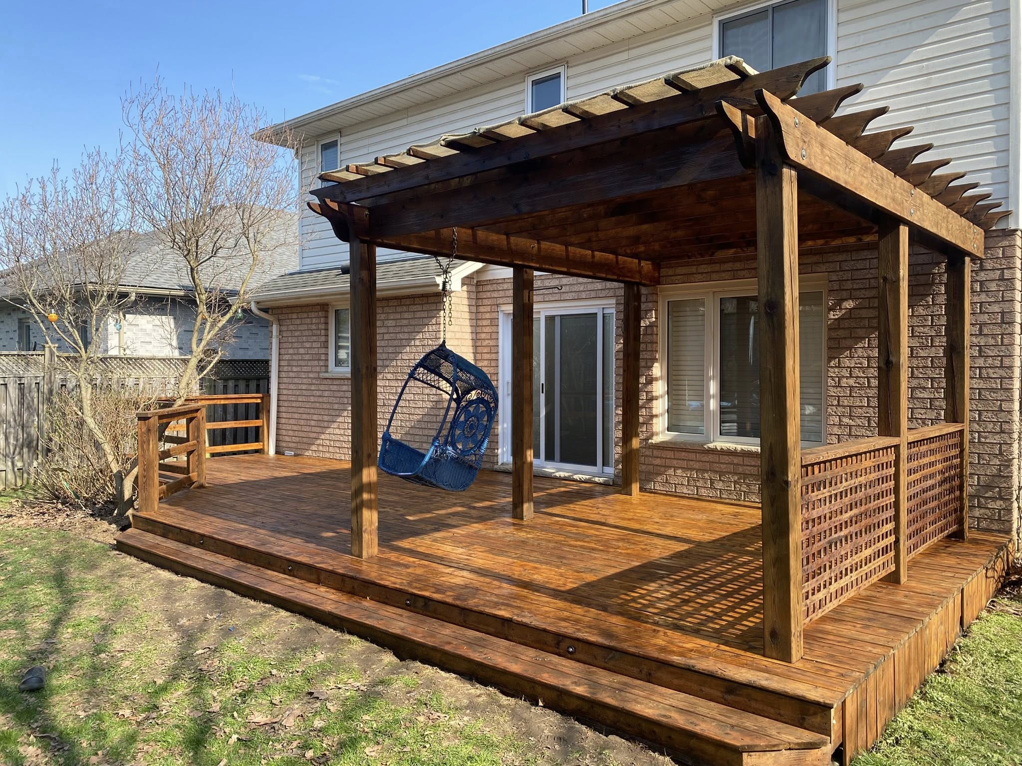 Pergola & Deck Transformation - After