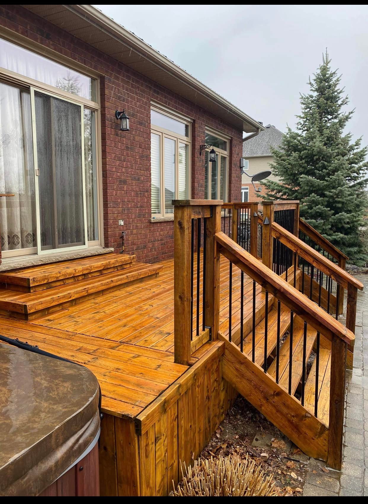 Raised Deck Refinishing - After