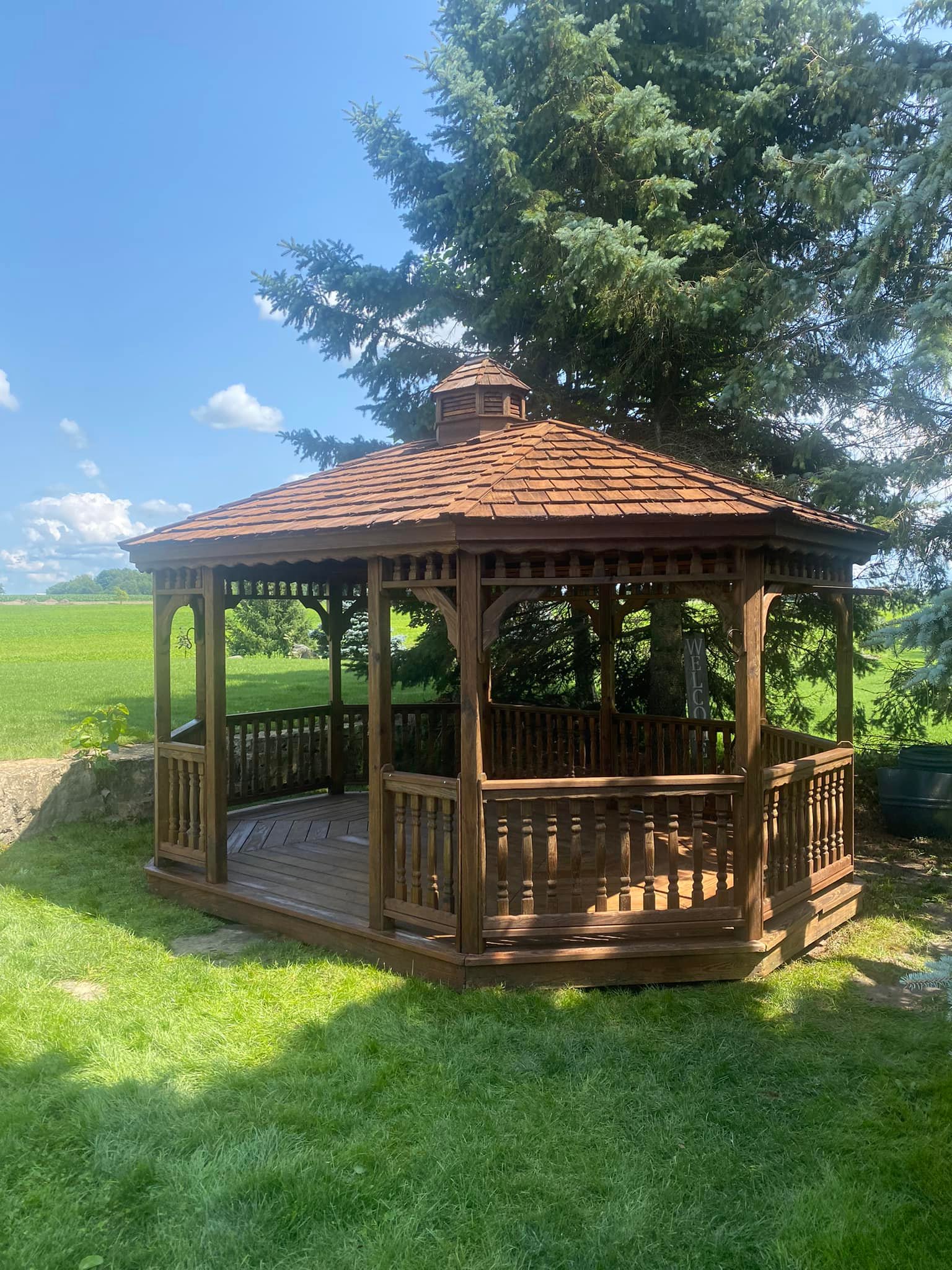 Exterior wood siding restoration in Oakville